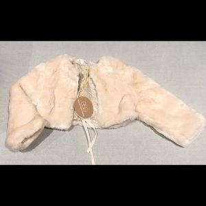 Egg Susan Lazar- cropped faux fur jacket
